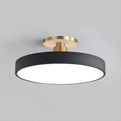 Minimalistische Elegante Runde LED Deckenleuchte
