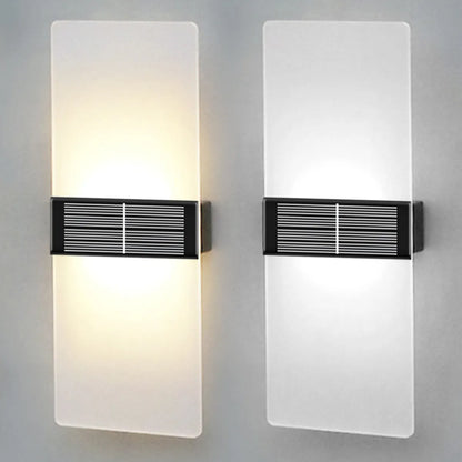 EcoShine | Wetterfeste Solar-Wandlampe für stimmungsvolle Beleuchtung - Brezella