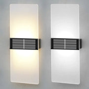 EcoShine | Wetterfeste Solar-Wandlampe für stimmungsvolle Beleuchtung - Brezella