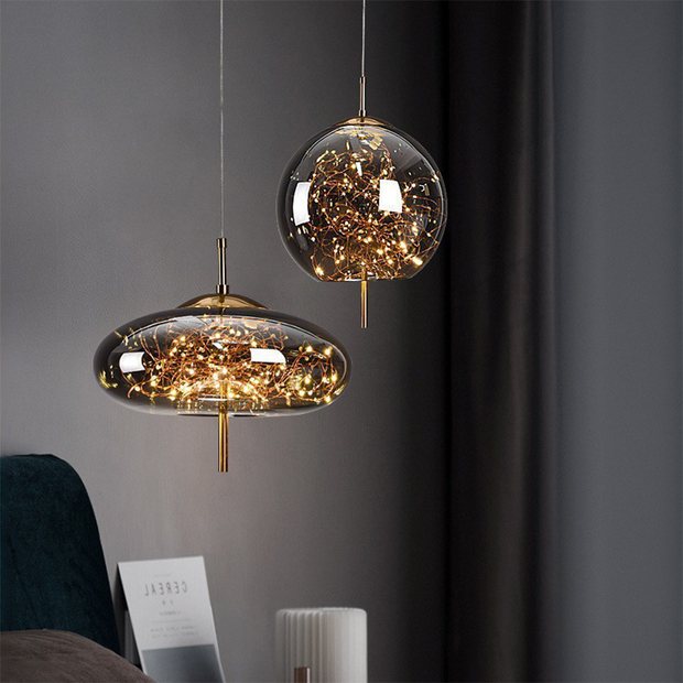 Skandinavische Eleganz LED-Pendelleuchte