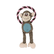 PawPlush | Kuschelweiches Hundespielzeug mit Piepston - Brezella