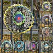 LichtBrise | 3D Windspiel für Farbige Gartenatmosphäre - Brezella
