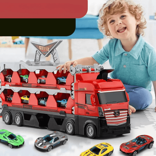 TurboTruck | Starker Spielzeug-LKW für kleine Rennfahrer - Brezella