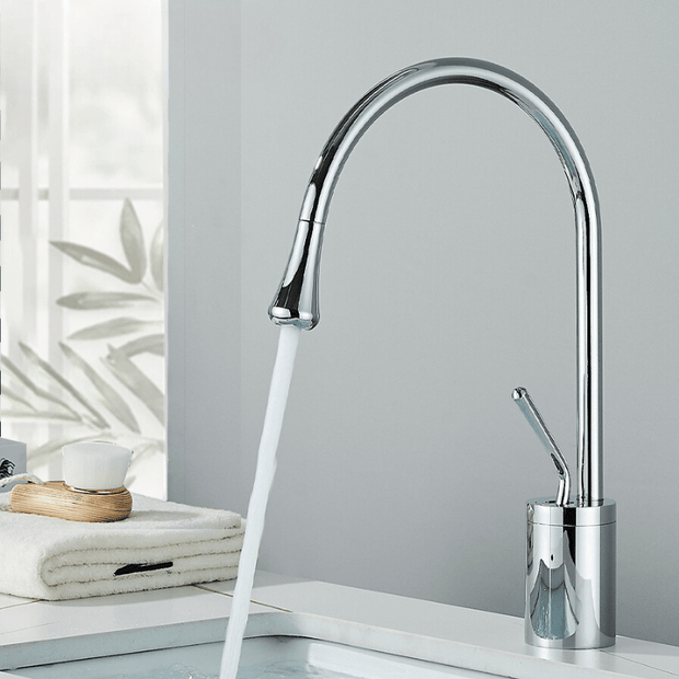 RegalStream | Stilvolle Waschtischarmatur mit Gold Touch - Brezella