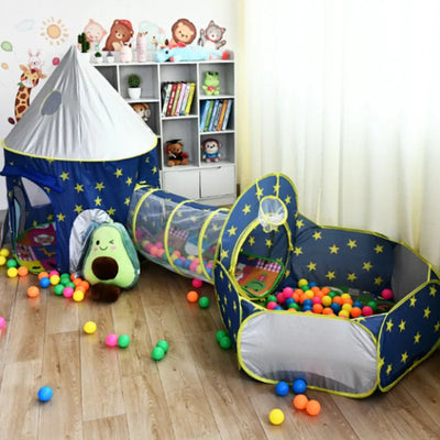 EntdeckerRaum | Kinderzelt mit elegantem Design - Brezella