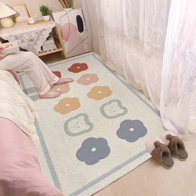 BotanicaStyle | Weicher Teppich im natürlichen Design - Brezella