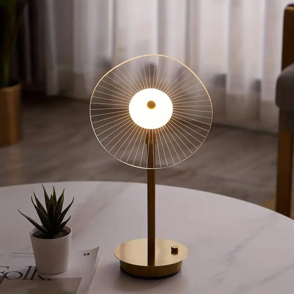 GlowEssence | Minimalistische LED-Tischlampe für Zuhause - Brezella