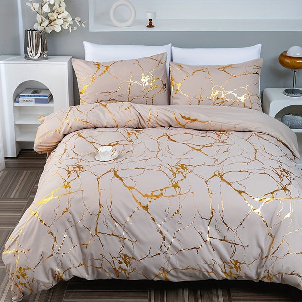 SilkDream | Seidiges Bettbezug-Set für angenehme Nächte - Brezella