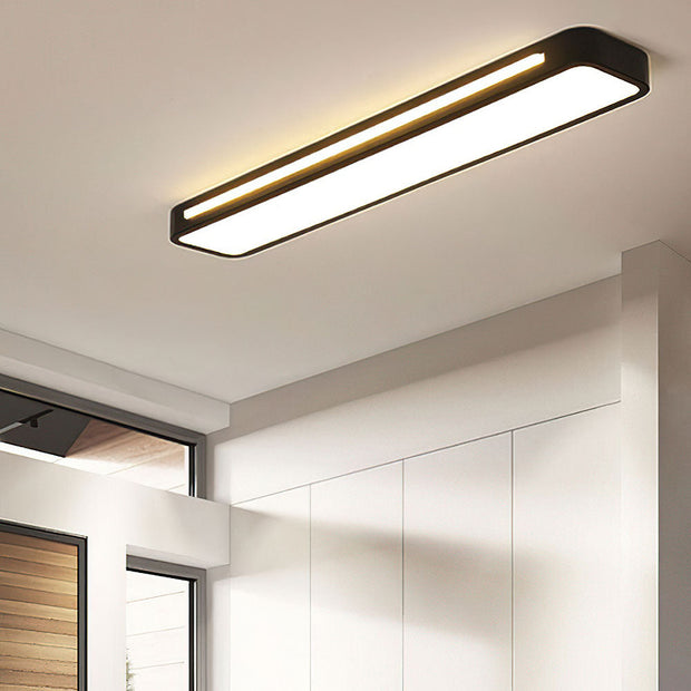 Moderne Flächenbündige Lineare LED Deckenleuchte