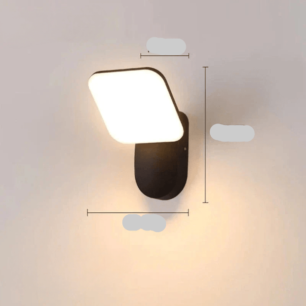 MotionGlow | Smart LED-Außenleuchte mit Bewegungssensor - Brezella