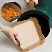 CrispGuard | Antihaft Backpapier für Airfryer &amp; Ofen - Brezella