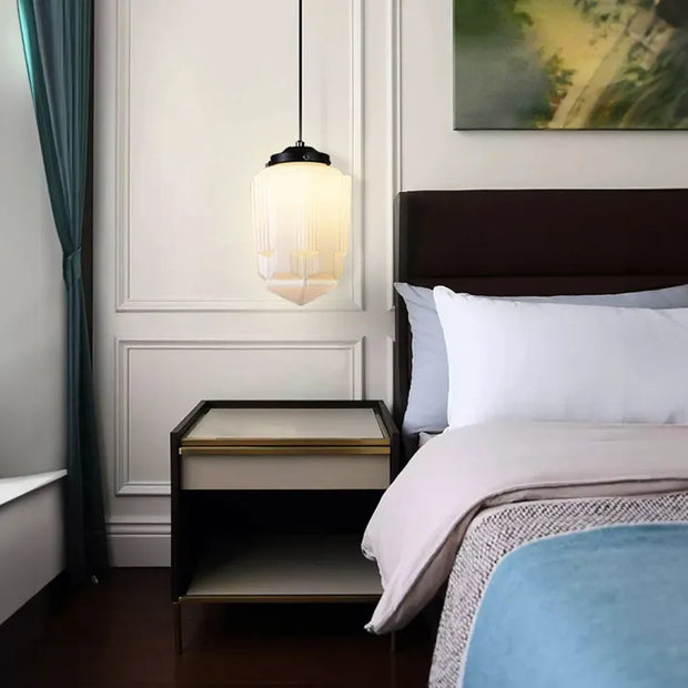 MatteGlow | Geometrische Deckenlampe für ein modernes Ambiente - Brezella