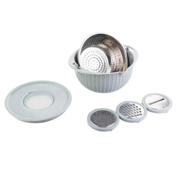 TurnGrate | 4-in-1 Drehbares Küchengerät für Wäsche und Zubereitung - Brezella