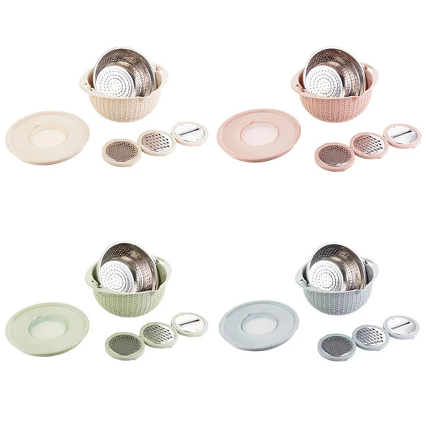TurnGrate | 4-in-1 Drehbares Küchengerät für Wäsche und Zubereitung - Brezella