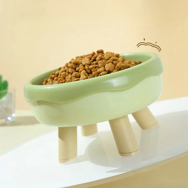 PawBowl | Runde Futterschale für Hunde und Katzen - Brezella