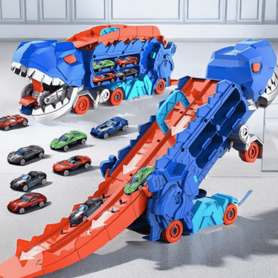 DinoWandler | Verwandlungs-Truck mit T-Rex-Sound - Brezella