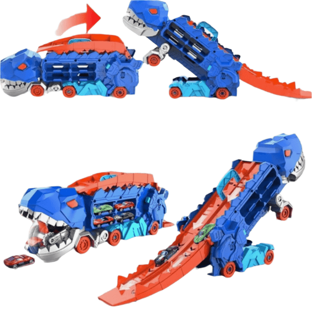 DinoWandler | Verwandlungs-Truck mit T-Rex-Sound - Brezella