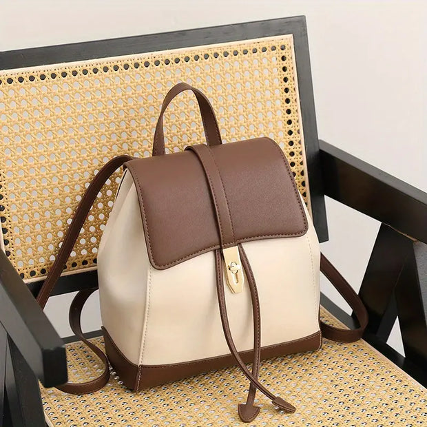 AstraLeather | Eleganter Damenrucksack aus hochwertigem Echtleder - Brezella