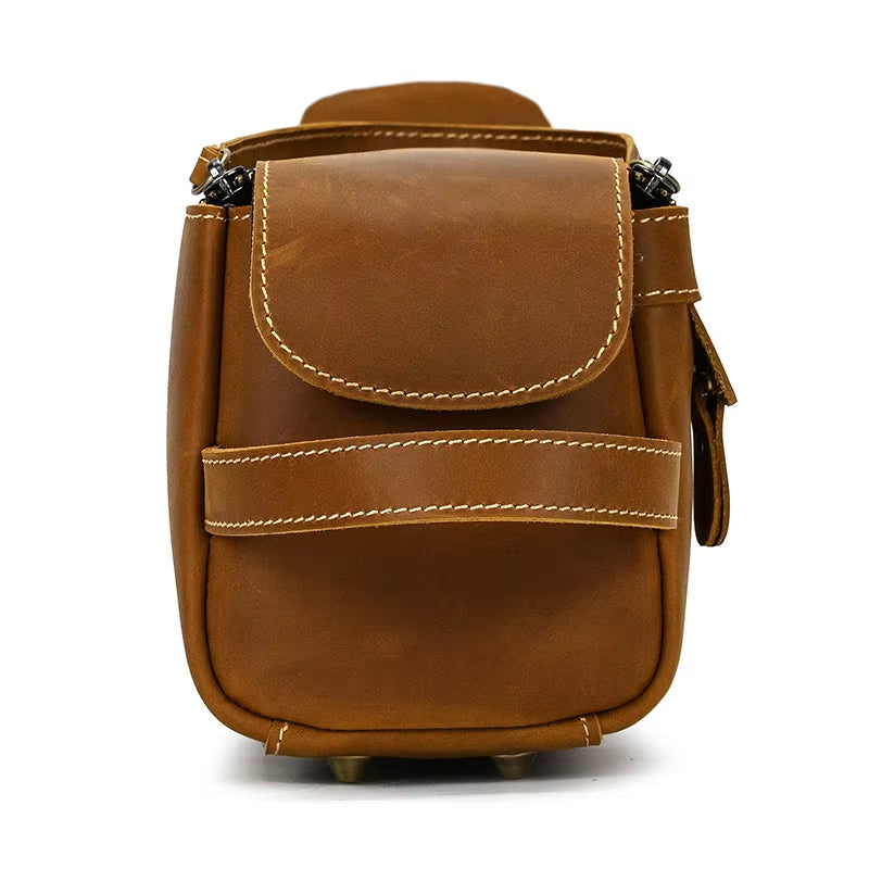 TimelessCase | Klassische Kulturtasche aus hochwertigem Leder - Brezella