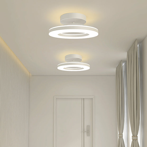 Elegante LED Deckenleuchte Für Flache Montage