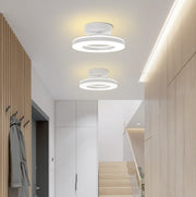 Elegante LED Deckenleuchte Für Flache Montage