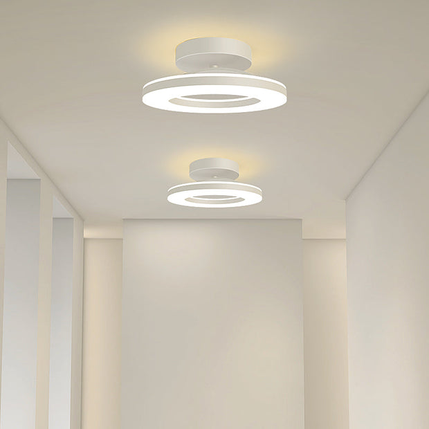 Elegante LED Deckenleuchte Für Flache Montage