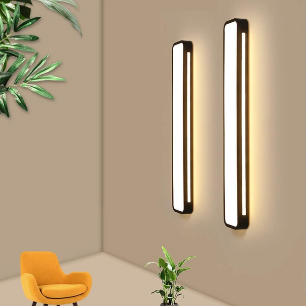 Moderne Flächenbündige Lineare LED Deckenleuchte