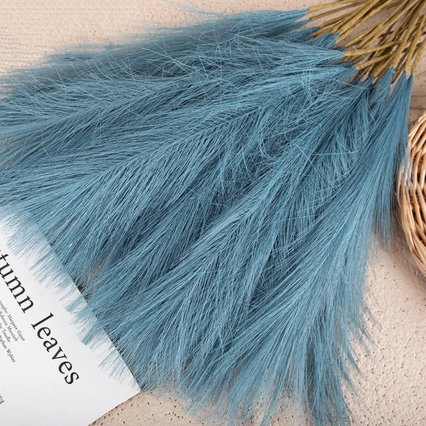 SanftGlanz | Stilvolle Flauschige Pampas Deko - Brezella