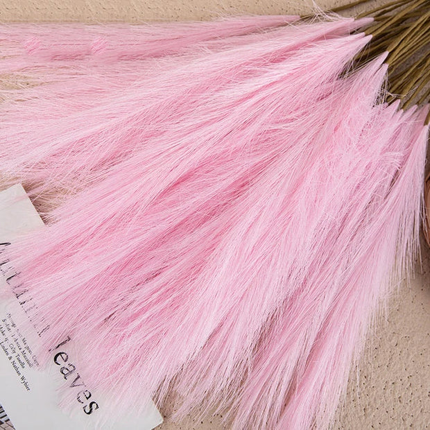 SanftGlanz | Stilvolle Flauschige Pampas Deko - Brezella