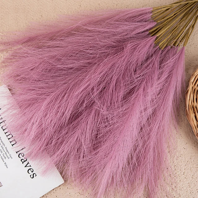 SanftGlanz | Stilvolle Flauschige Pampas Deko