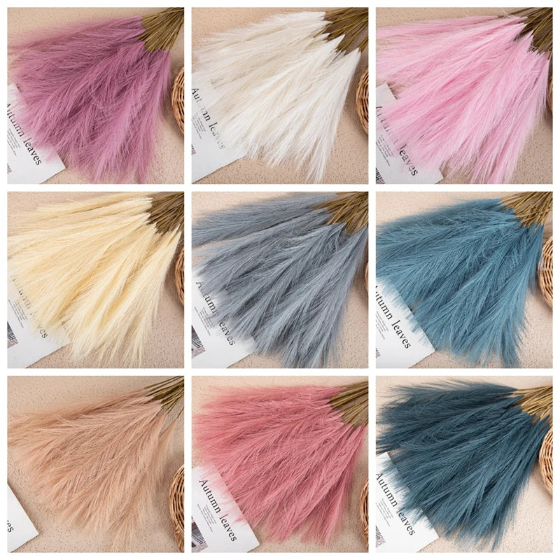 SanftGlanz | Stilvolle Flauschige Pampas Deko