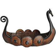 NordicDrakkar | Antiker Wikingerschiff-Organizer mit handgefertigten Details - Brezella