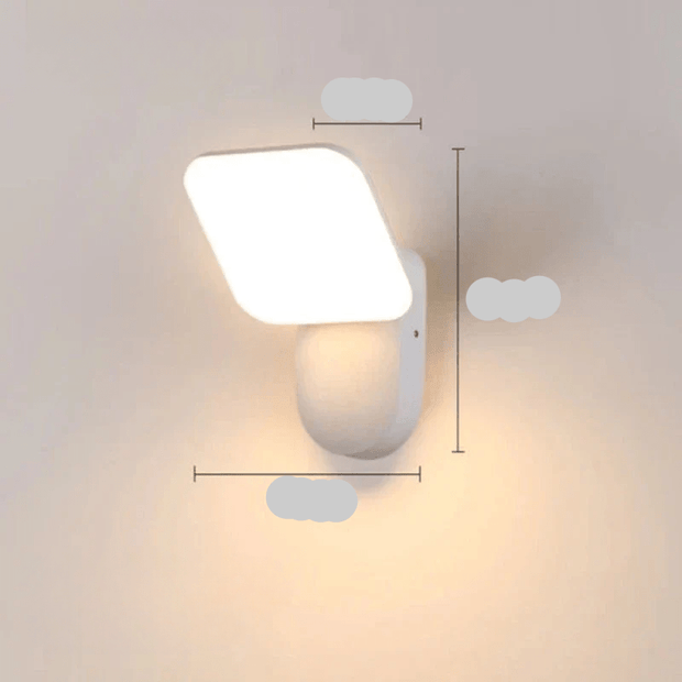 MotionGlow | Smart LED-Außenleuchte mit Bewegungssensor - Brezella