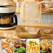 CrispGuard | Antihaft Backpapier für Airfryer &amp; Ofen - Brezella