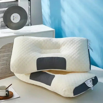 RelaxAir | Ergonomisches Kissen für Nackenstütze und Luftzirkulation - Brezella