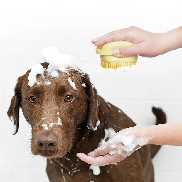FurSooth | Tier-Massagehandschuh für Spaß und Pflege - Brezella
