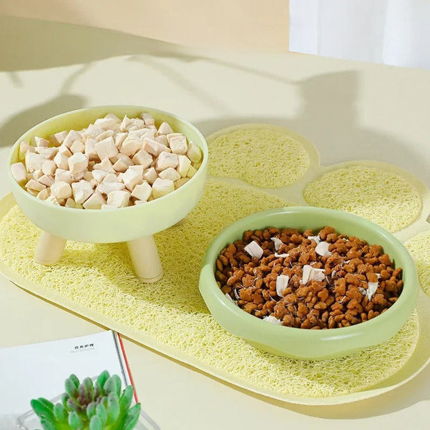 PawBowl | Runde Futterschale für Hunde und Katzen - Brezella