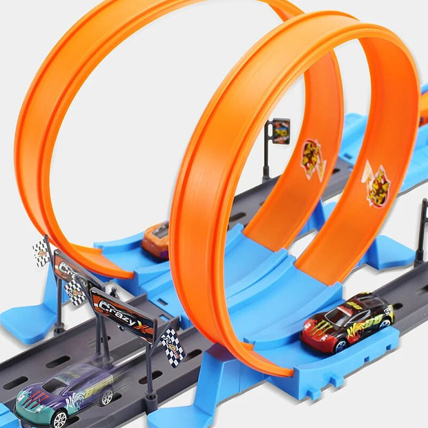 PowerDrive | Schnelles Spielzeugauto mit Turbo - Brezella
