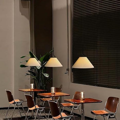 LumiZart | Cremefarbene Hanglampe für eine behagliche Stimmung - Brezella