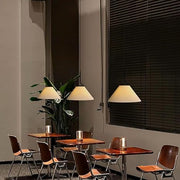 LumiZart | Cremefarbene Hanglampe für eine behagliche Stimmung - Brezella