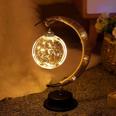 LunaGlow | Weiches Mondlicht aus Glas für eine magische Atmosphäre - Brezella