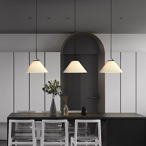 LumiZart | Cremefarbene Hanglampe für eine behagliche Stimmung - Brezella