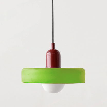 LumenKreis | Zeitlose Glas Pendelleuchte für klare Akzente - Brezella