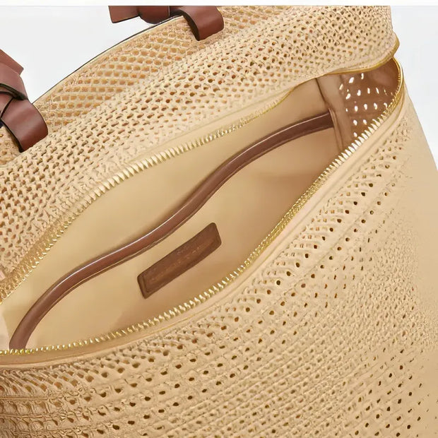VivaWoven | Stylischer Webrucksack für modebewusste Frauen - Brezella