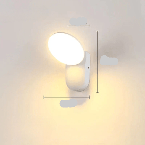MotionGlow | Smart LED-Außenleuchte mit Bewegungssensor - Brezella
