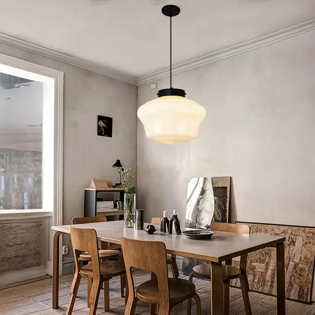 LumiVorm | Moderne geometrische Glasleuchte für klare Linien - Brezella