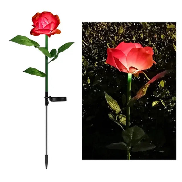 LichtBlüte | Effiziente LED-Solarlampe für den Außenbereich - Brezella