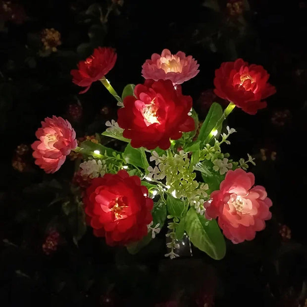 LichtBlüte | Effiziente LED-Solarlampe für den Außenbereich - Brezella