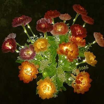LichtBlüte | Effiziente LED-Solarlampe für den Außenbereich - Brezella