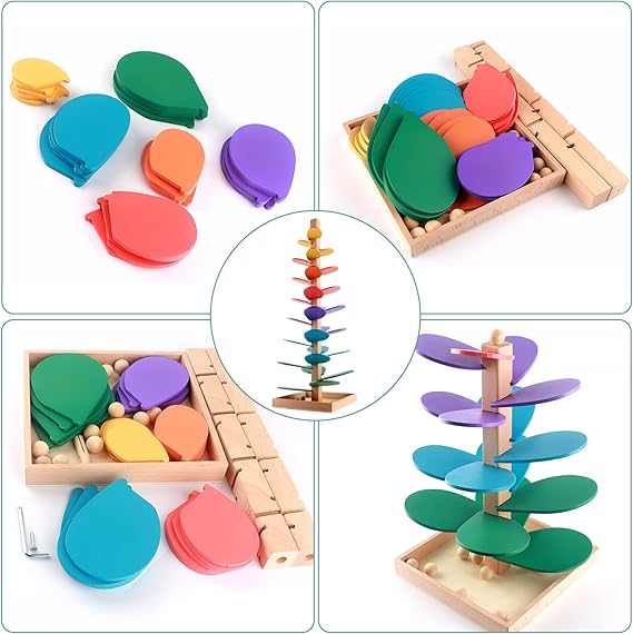 KugelMeister | Innovatives Montessori-Marblespiel aus Holz - Brezella